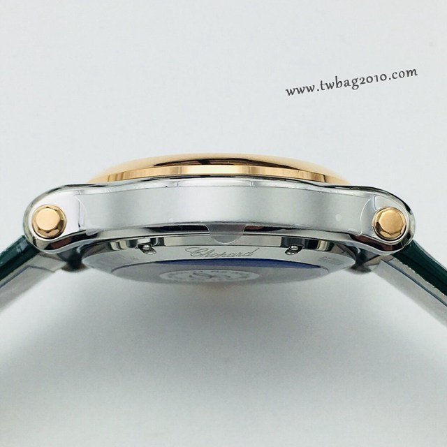 肖邦Chopard機械女士腕表 蕭邦對休閒風格頂級鱷魚皮帶女表  gjs2252